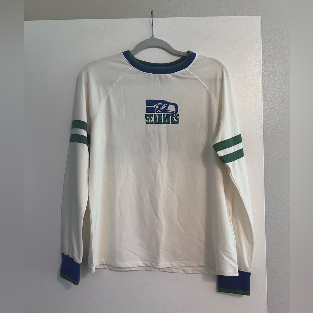 NWOT Seattle Seahawks Junk Food Long sleeve tee
